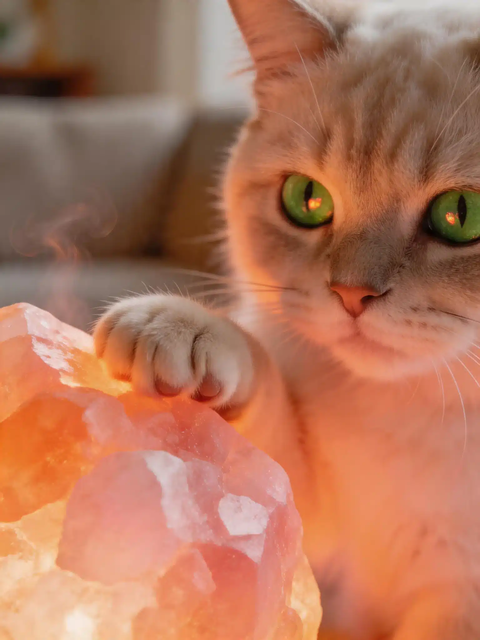Why Cats Notice Himalayan Salt Lamps