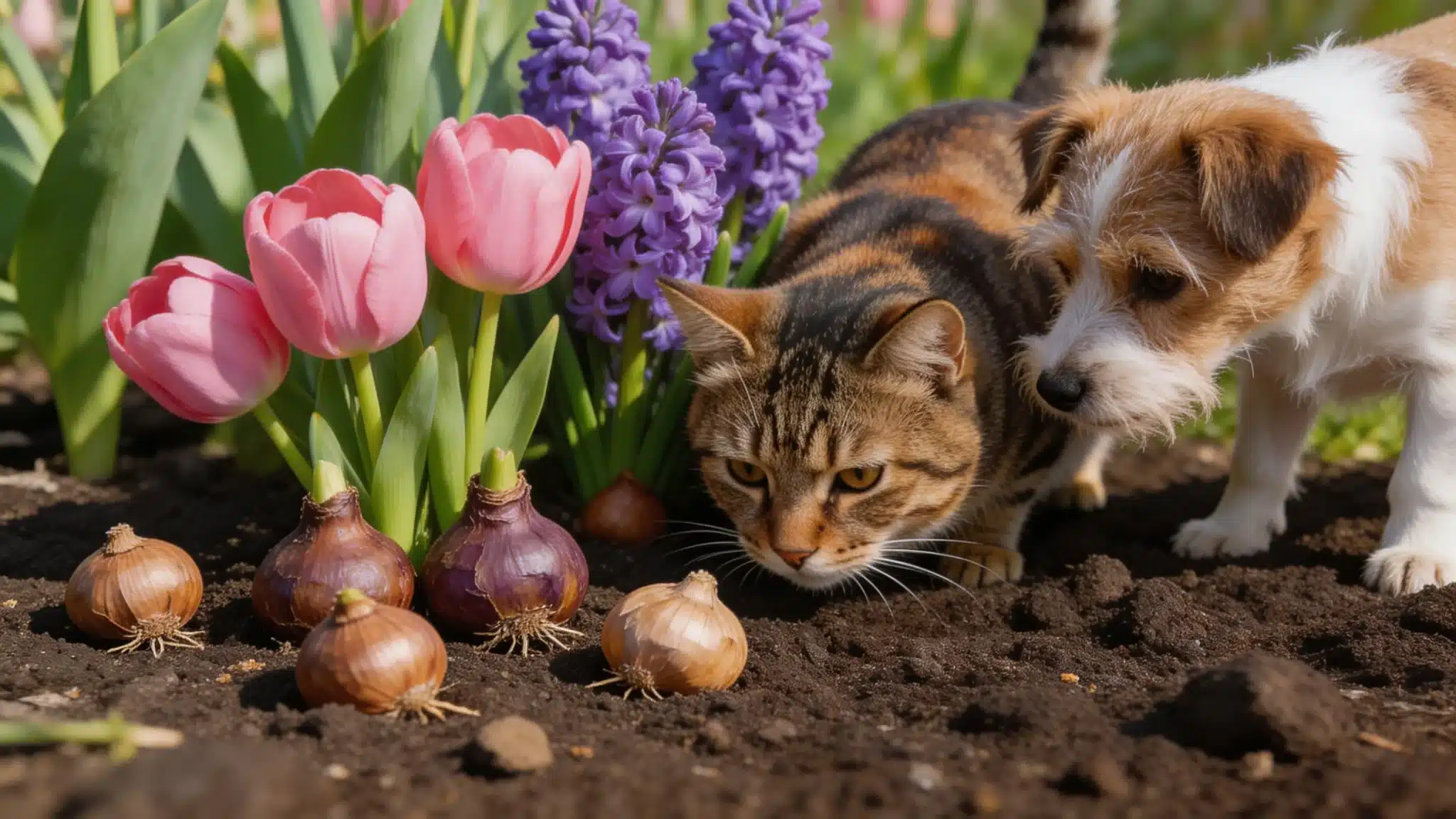 Tulips and Hyacinths: Both Dangerous, Especially the Bulbs