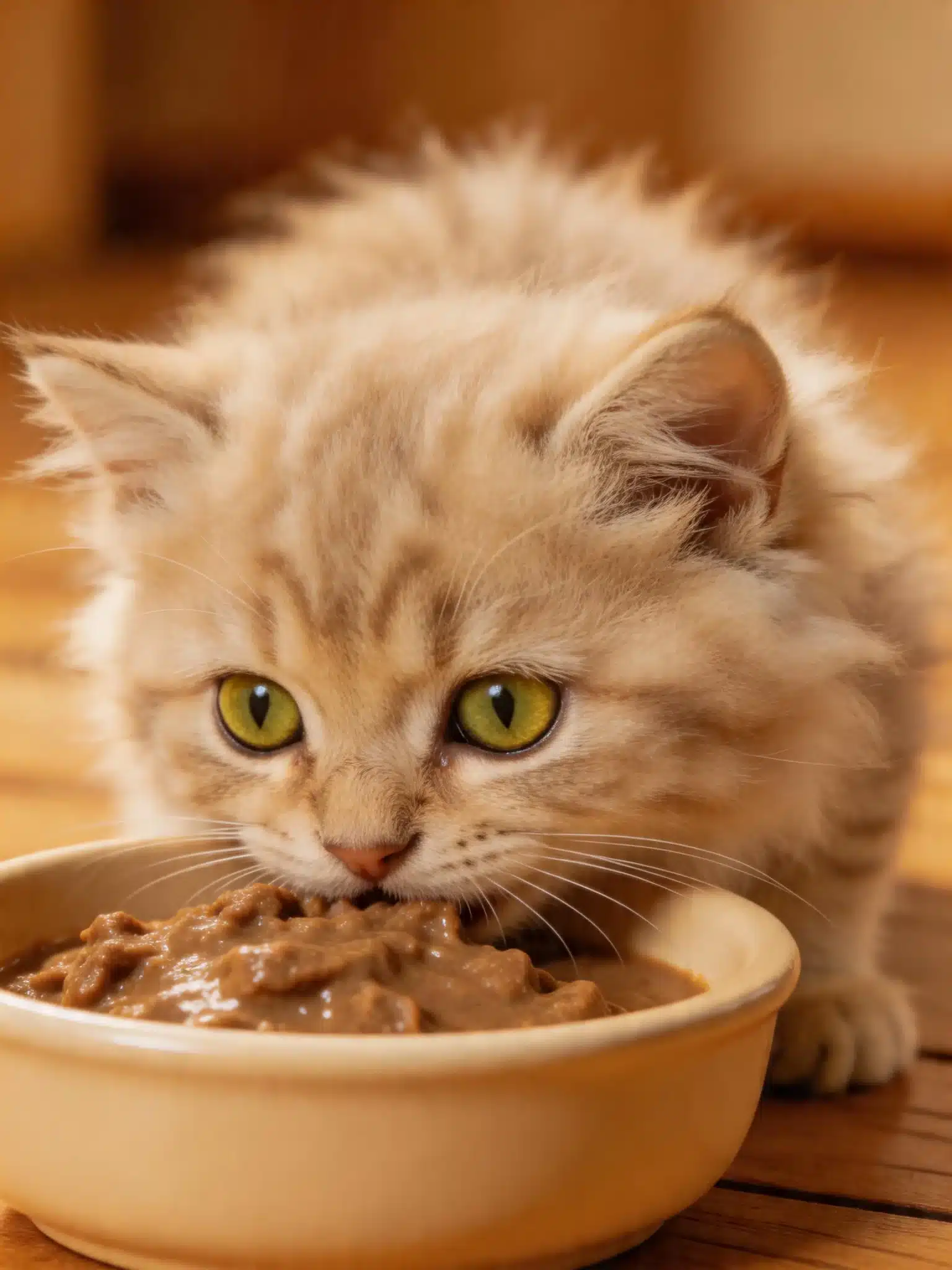 Why Kittens Need Different Food First