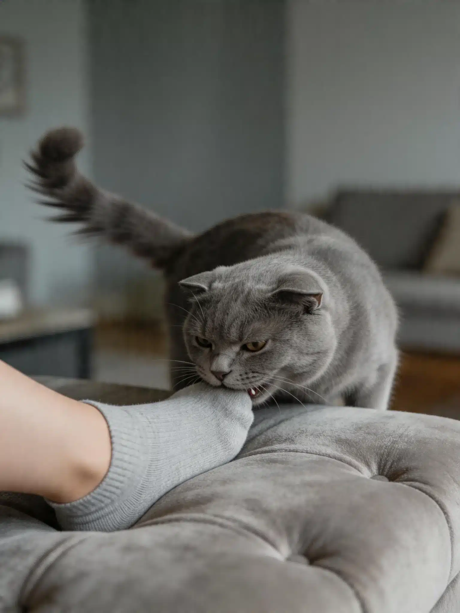 Overstimulation, Stress, Or Frustration Can Cause Gentle Bites