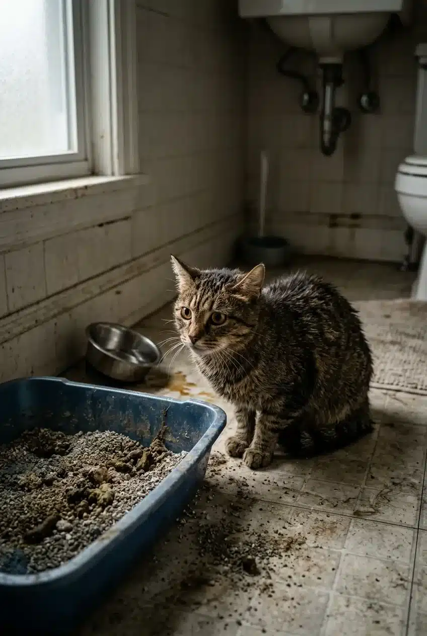 What Happens to a Cat Left Alone Too Long?