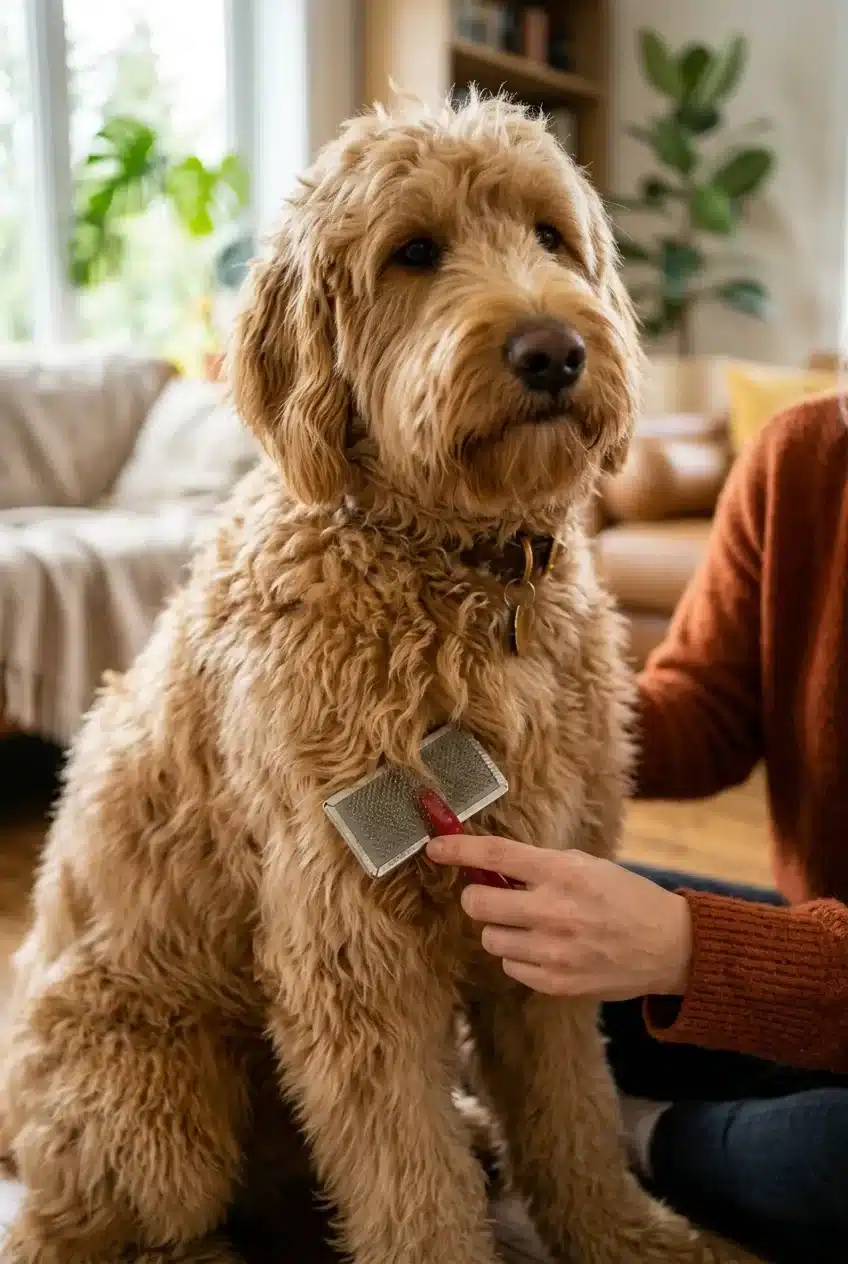 Does an F1 Medium Goldendoodle Need Daily Brushing?