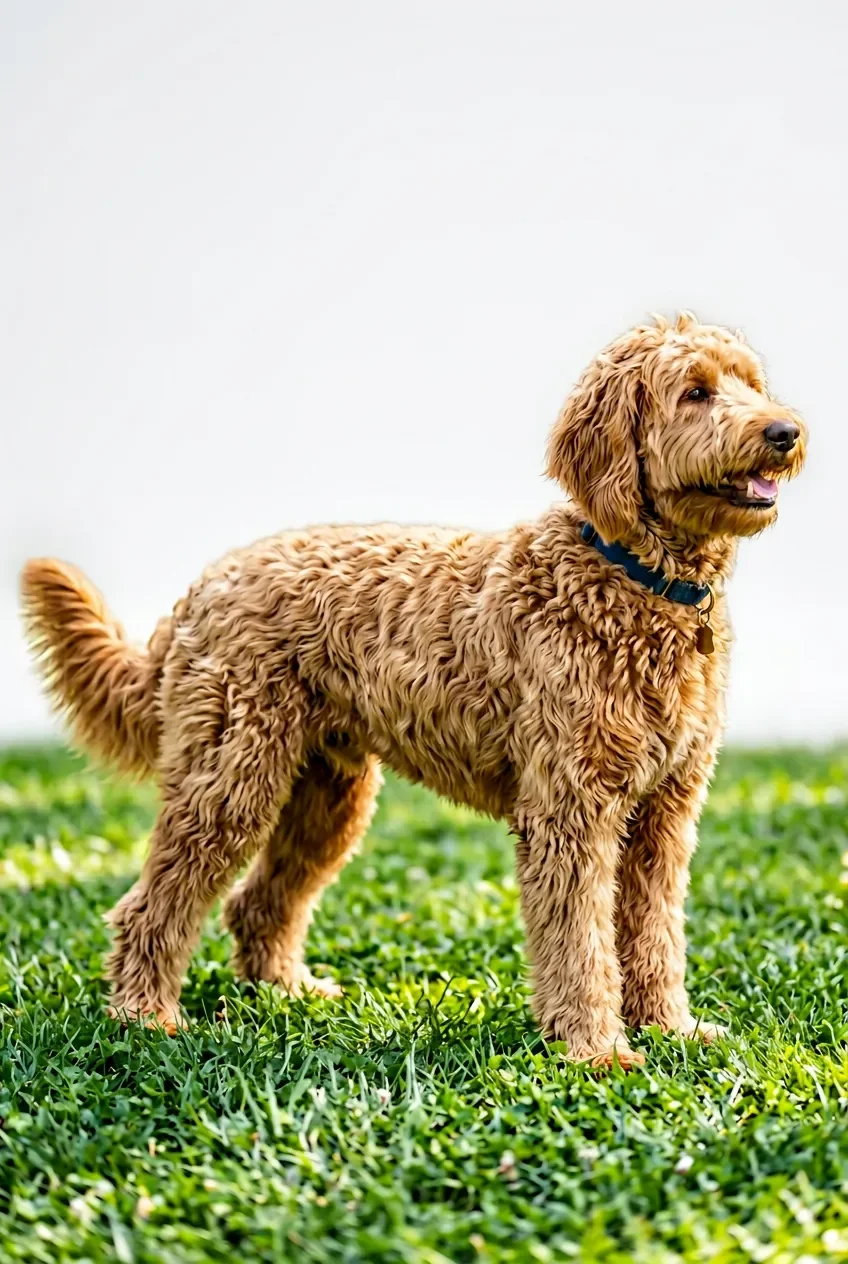 Wavy Coat Goldendoodle at a Glance