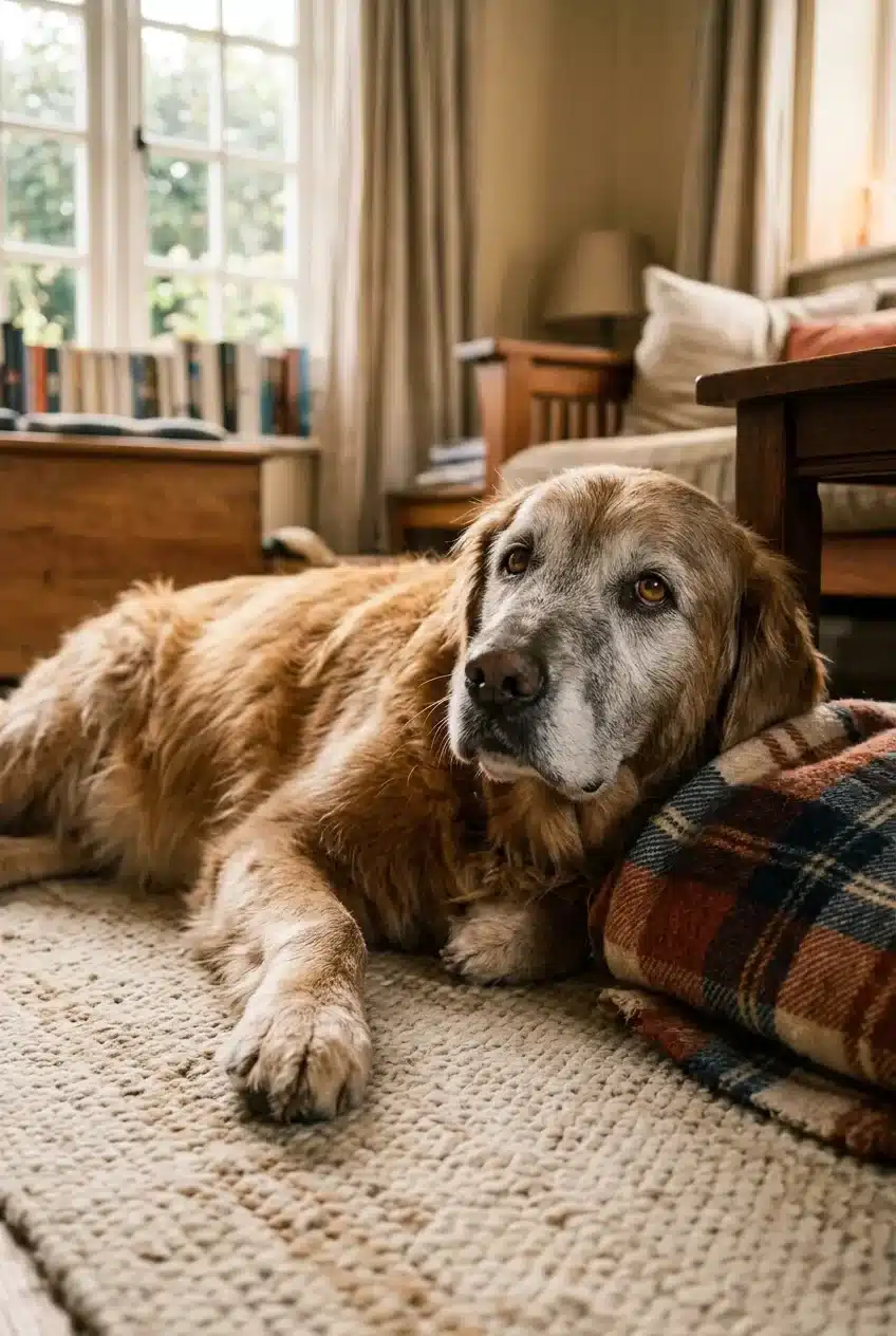 What Causes Sudden Bad Gas in Senior Dogs?