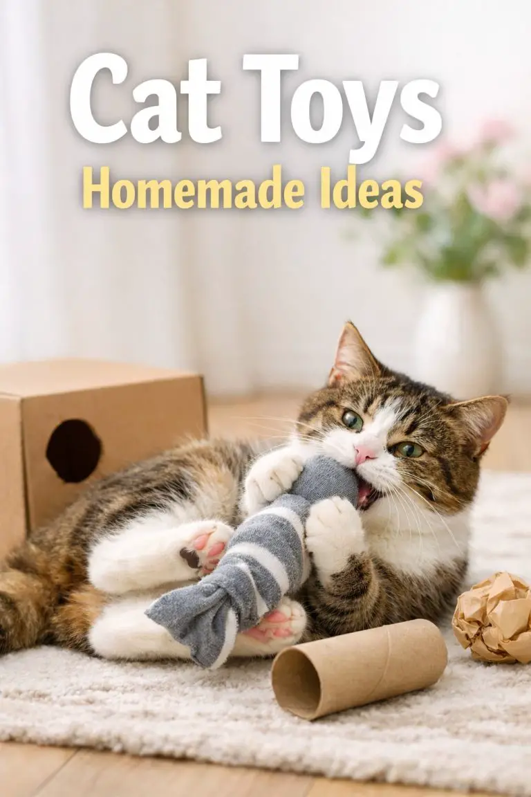 Cat Toys Homemade Ideas That Will Make Your Cat Go Wild