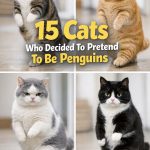 Cats Who Decided To Pretend To Be Penguins