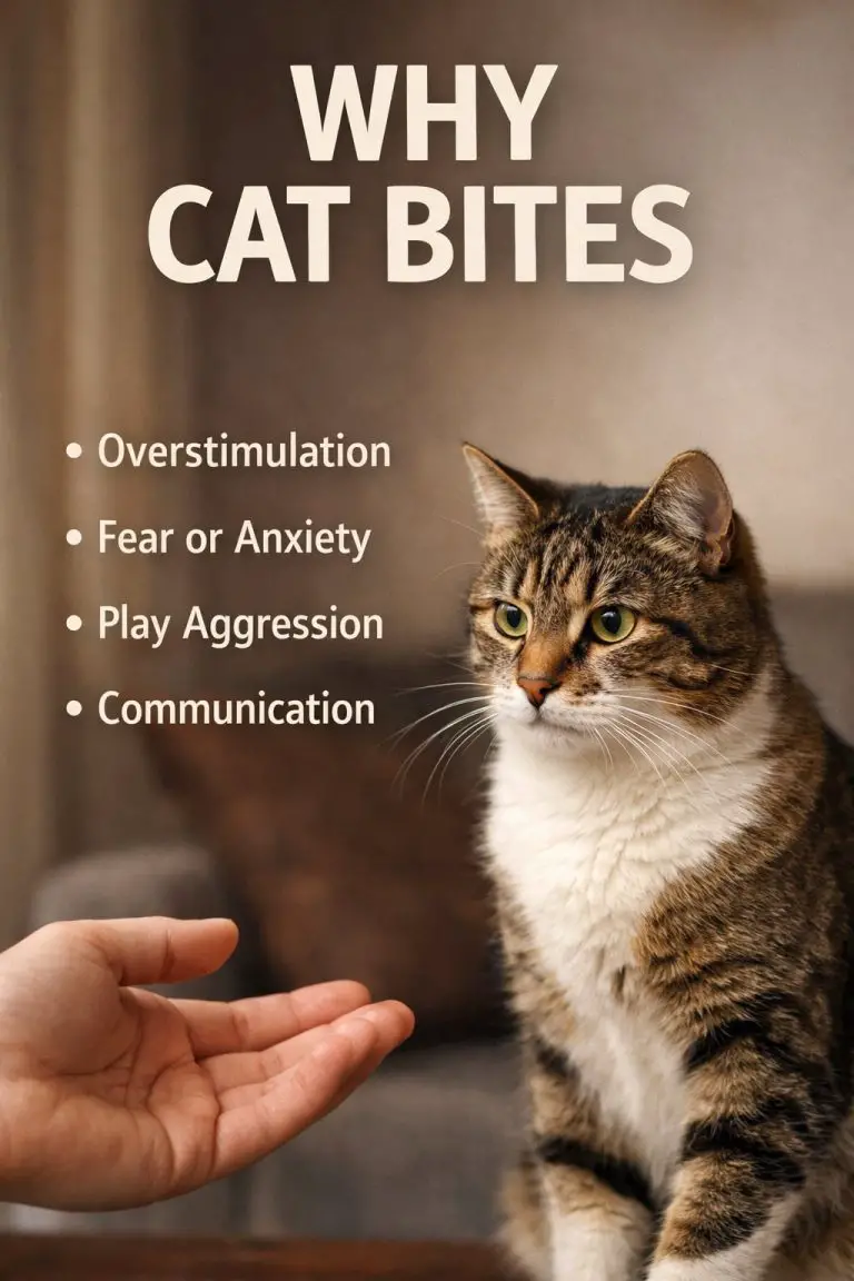 Why Cat Bites You Out of Nowhere — The Real Reasons Explained