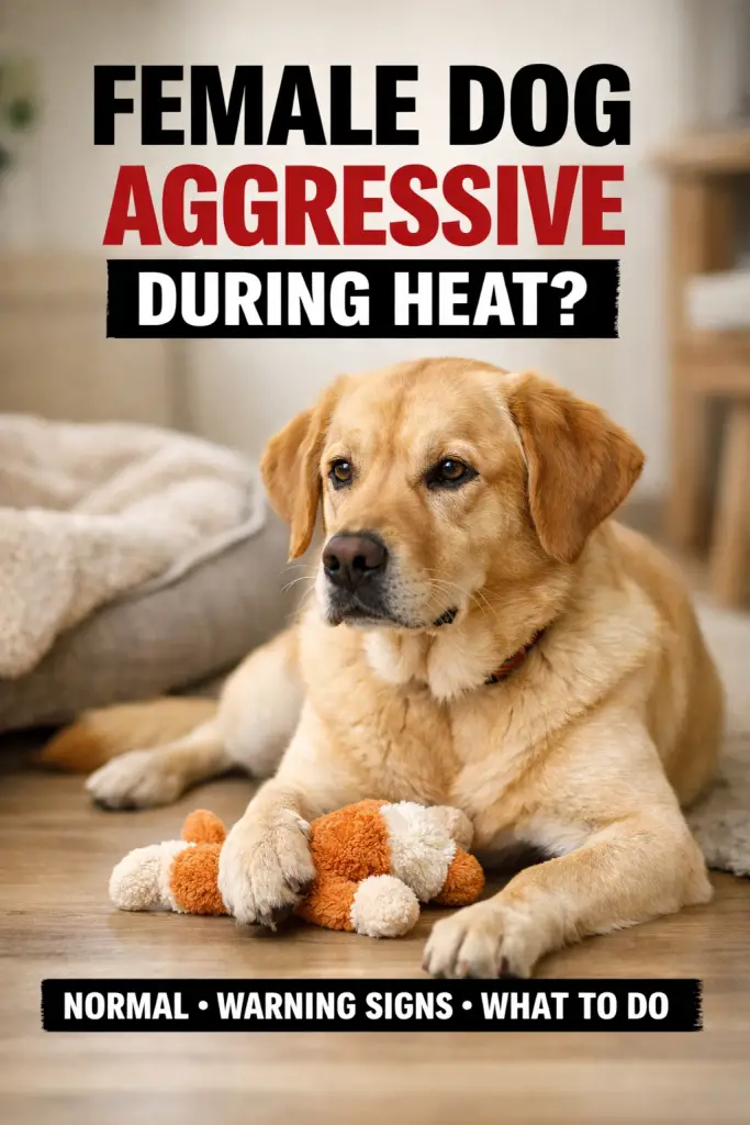 Female Dog Aggression During Heat for First-Time Owners