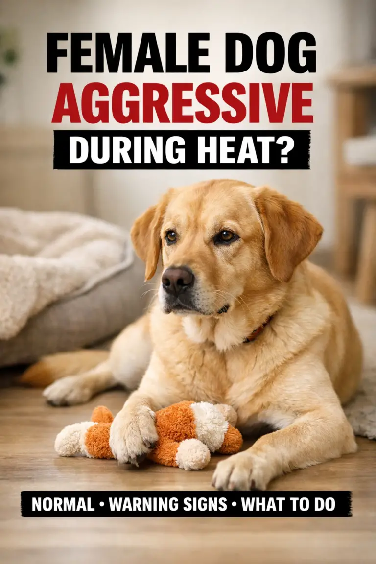 Female Dog Aggression During Heat for First-Time Owners