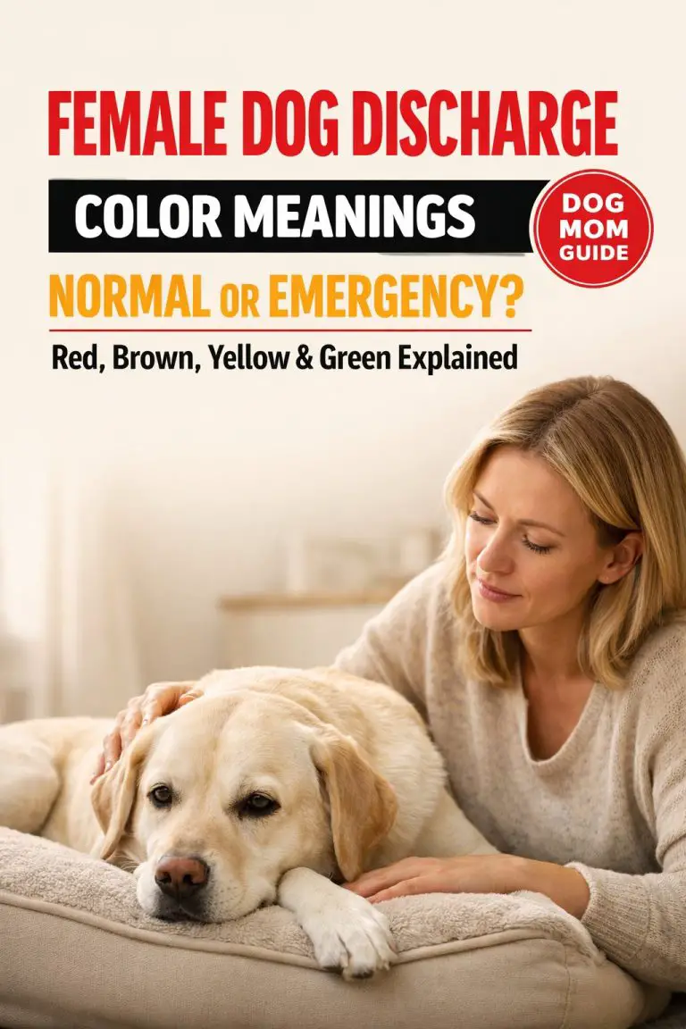 Female Dog Discharge Color Meanings When to Worry