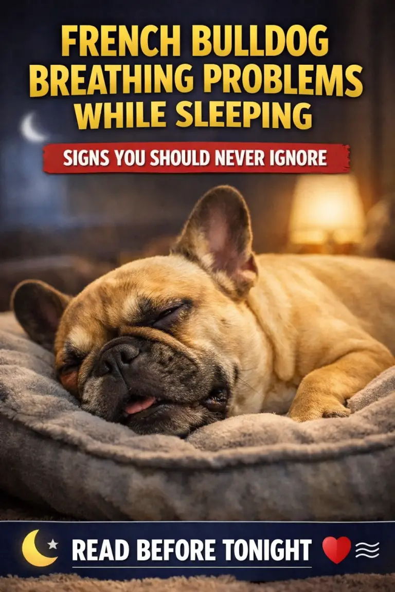 French Bulldog Breathing Problems While Sleeping