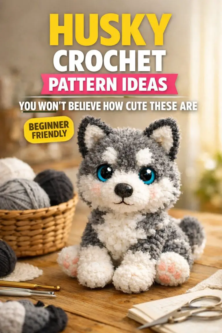 Husky Crochet Pattern Ideas You’ll Instantly Fall In Love With