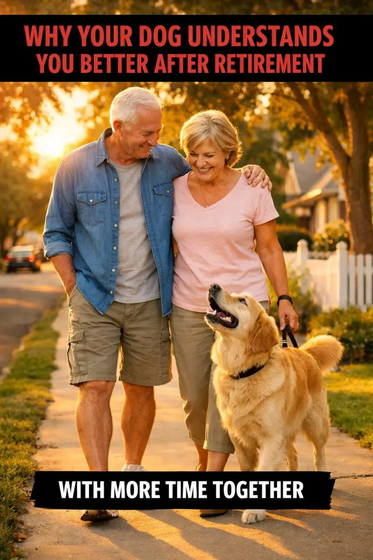 Why Your Dog Seems To Understand You Better Than People After Retirement