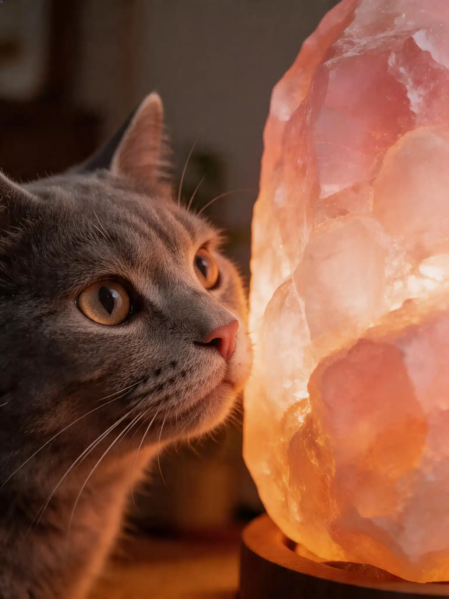 Why Salt Lamps Can Be Dangerous For Cats