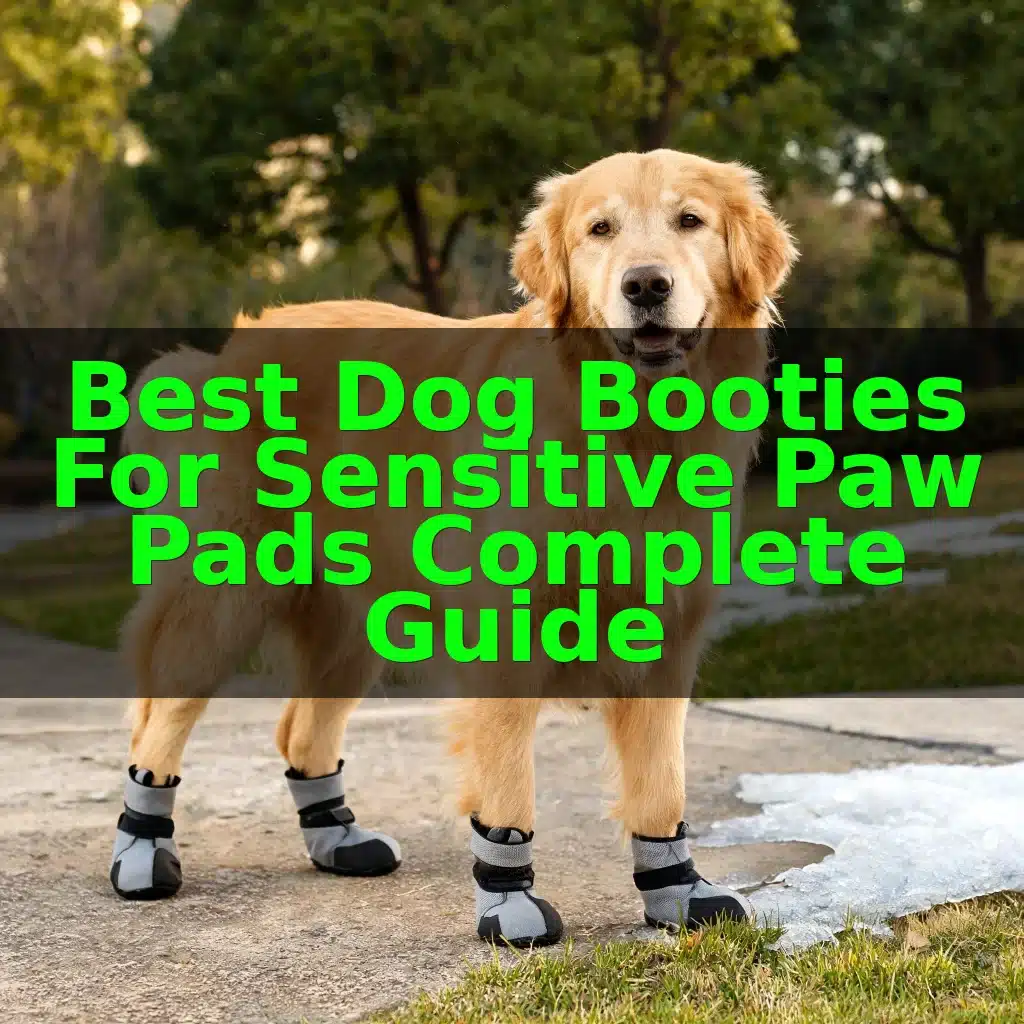 Best Dog Booties for Sensitive Paw Pads Complete Guide