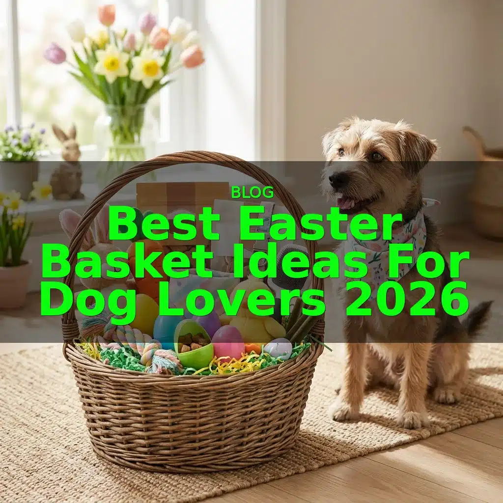 Best Easter Basket Ideas for Dog Lovers 2026