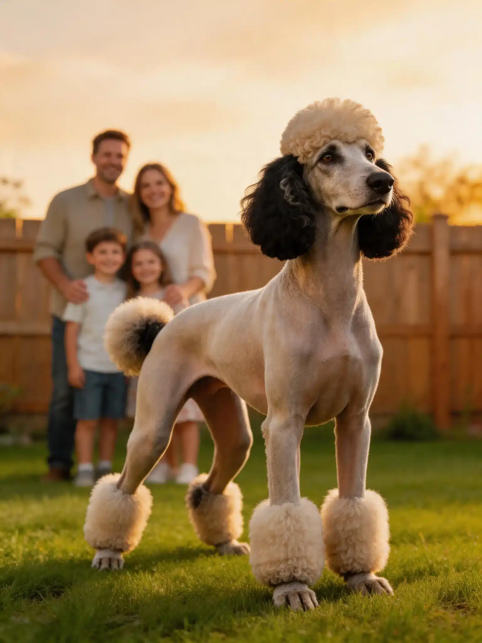 Can Standard Poodles Be Good Protection Dogs for Families?