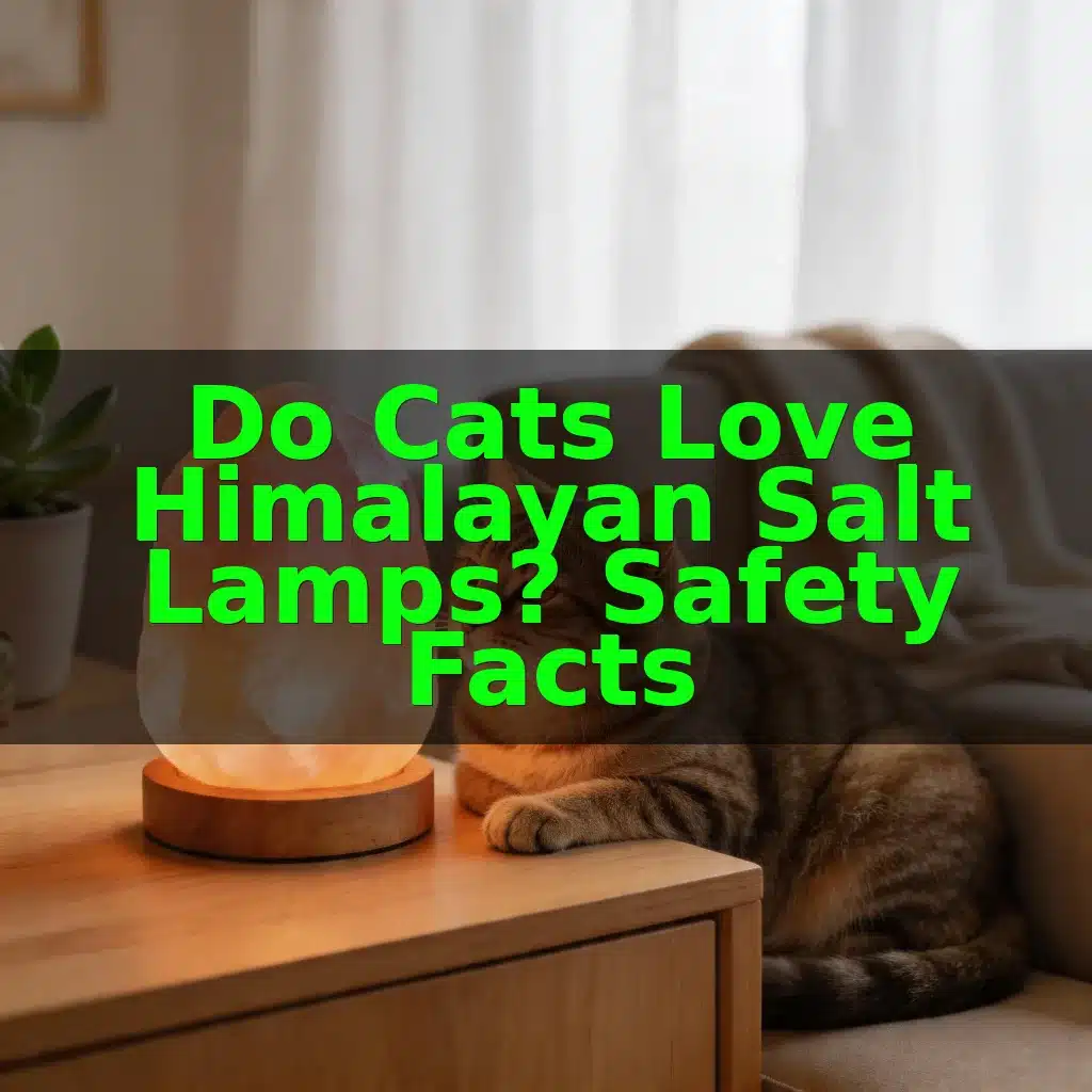 Do Cats Love Himalayan Salt Lamps? Safety Facts