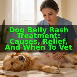 Dog Belly Rash Treatment: Causes, Relief, And When To Vet