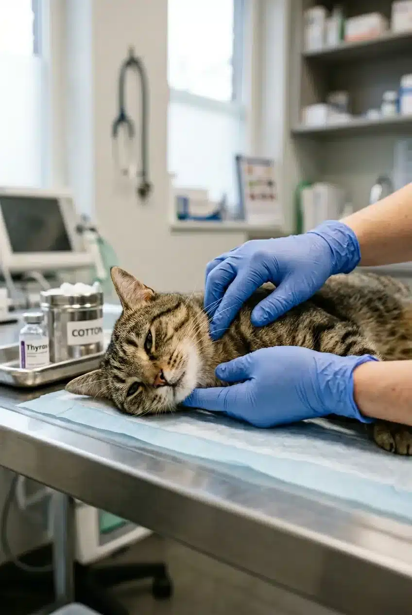 What Is Early Stage Hyperthyroidism in Cats?