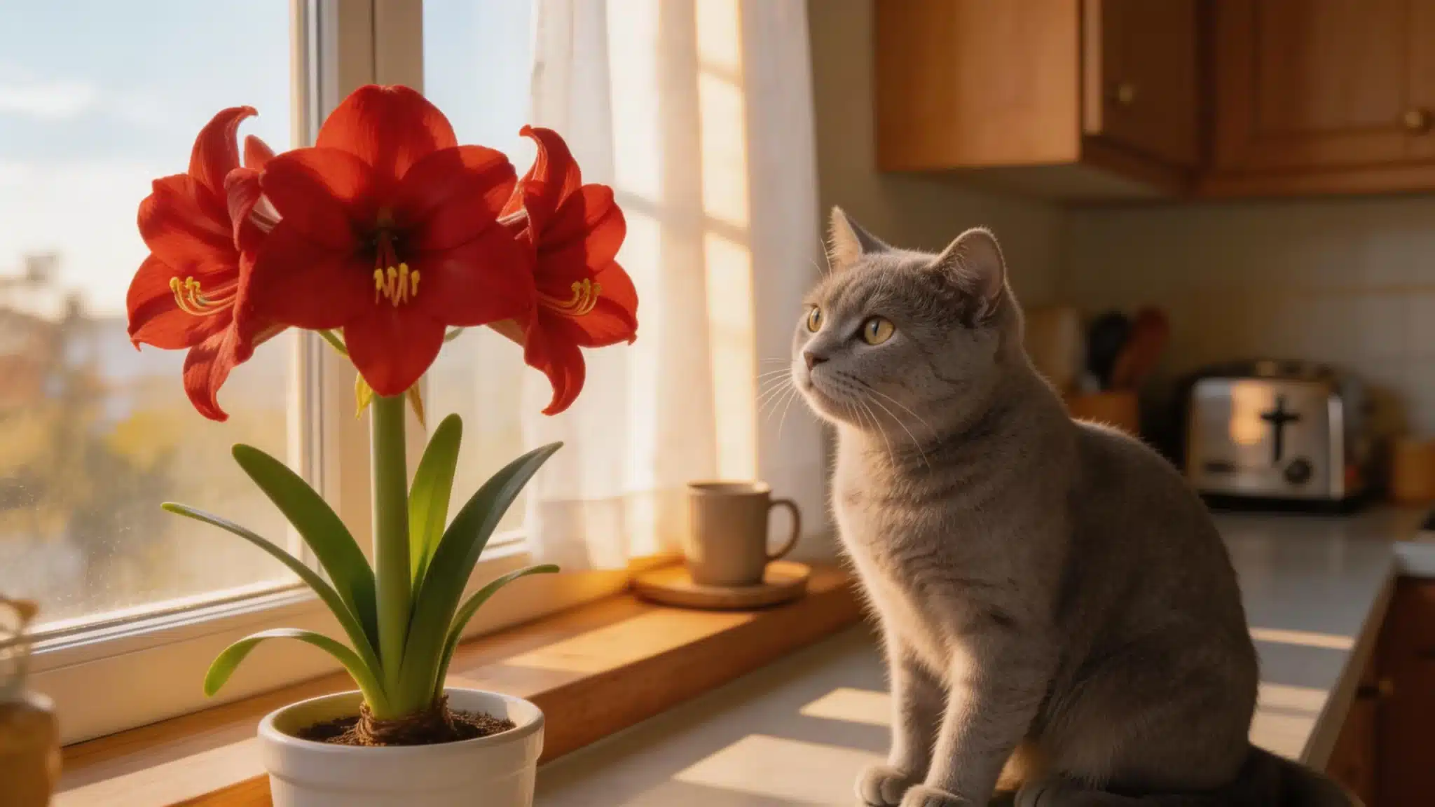 Amaryllis: A Common Easter Houseplant With Hidden Danger