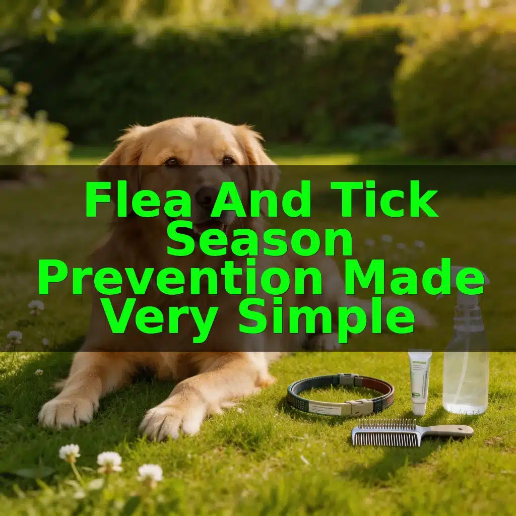 Flea and Tick Season Prevention Made Very Simple