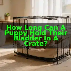 How Long Can a Puppy Hold Their Bladder in a Crate?