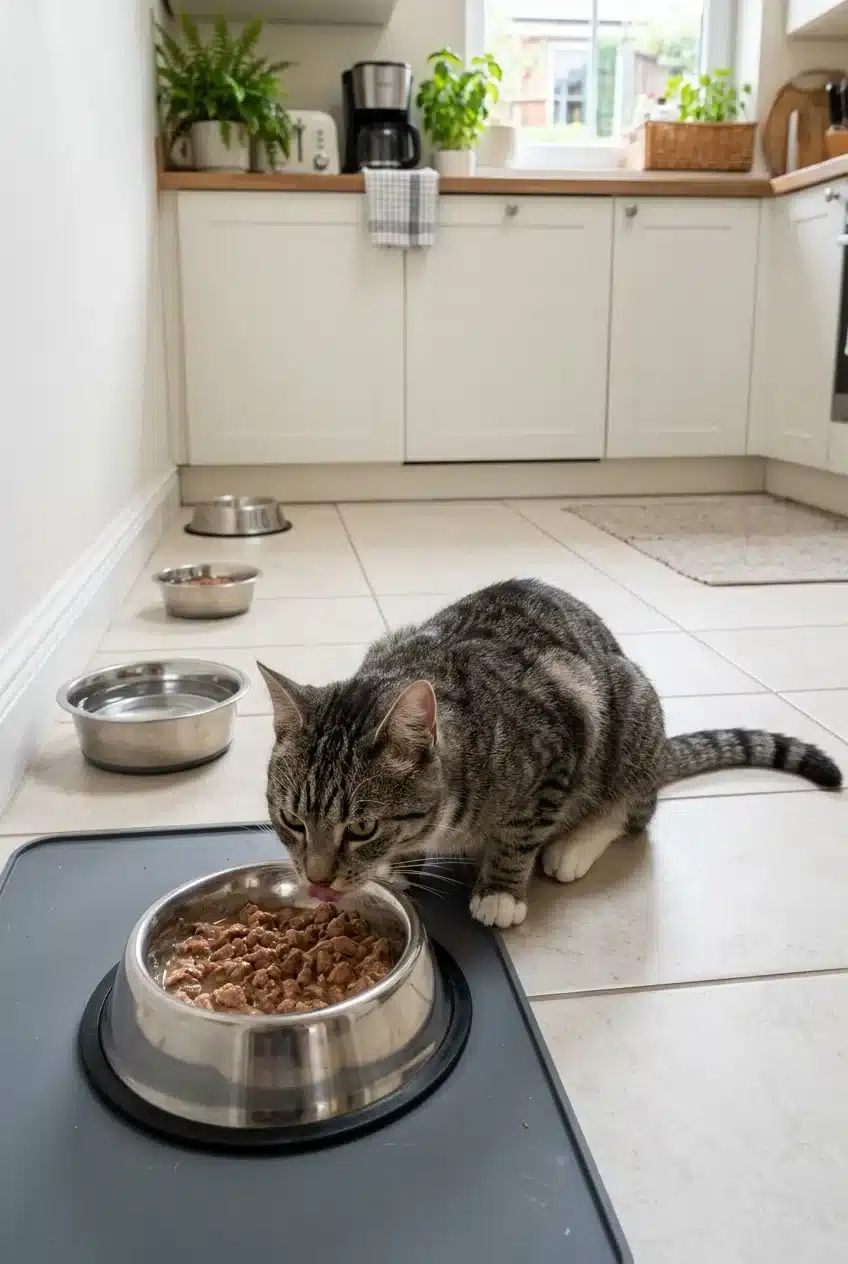 Which natural changes help dissolve struvite crystals faster?