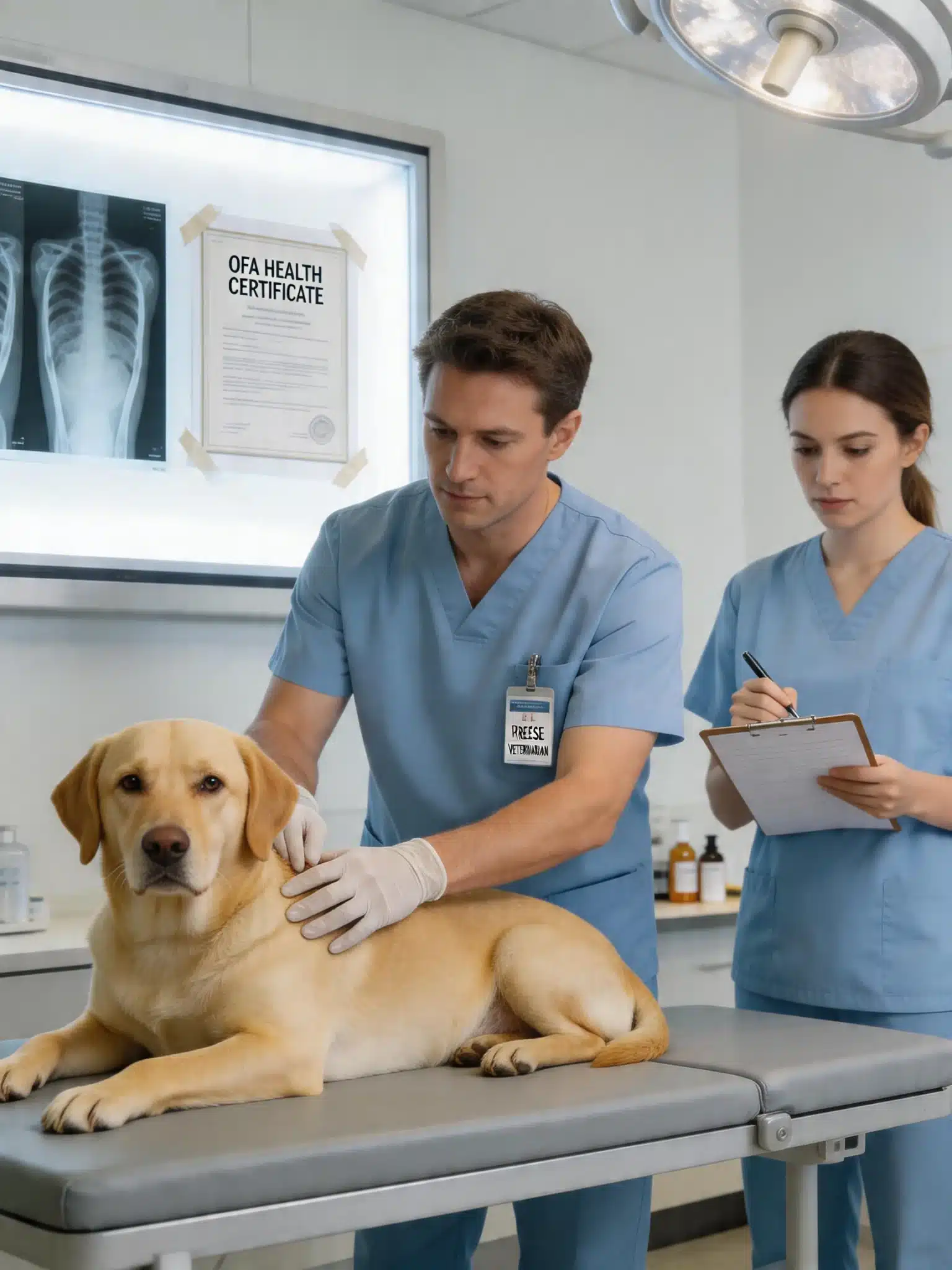 Check Health Testing, Pedigree, And Living Conditions