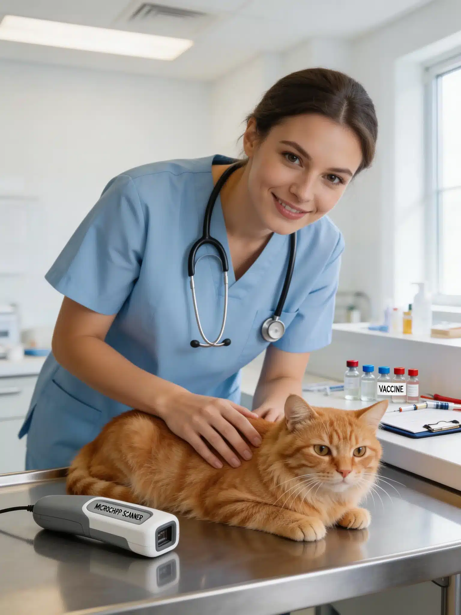 Get Your Cat Ready Before Opening the Door