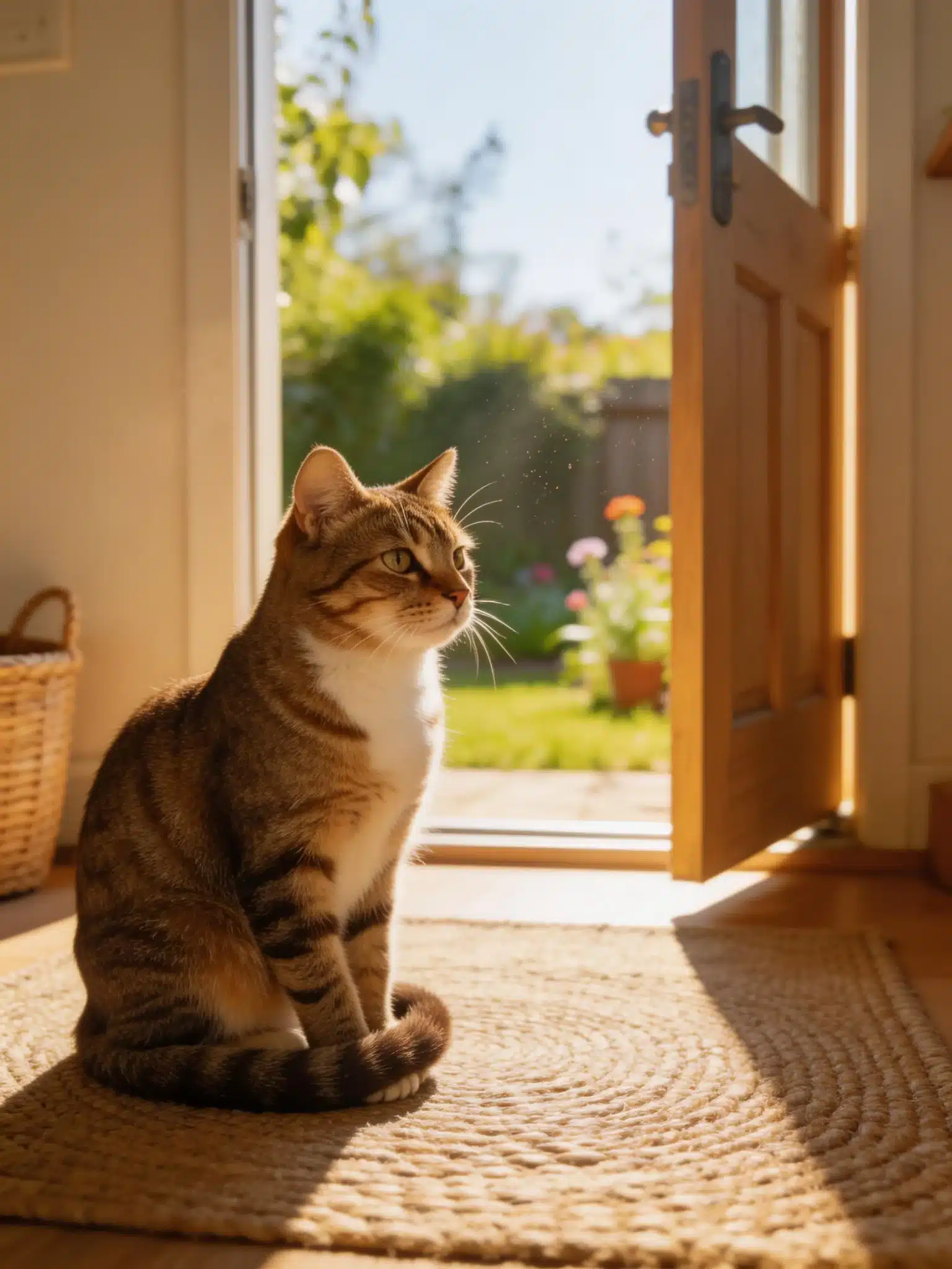 So, How Do You Let a Cat Outside Without It Running Away?