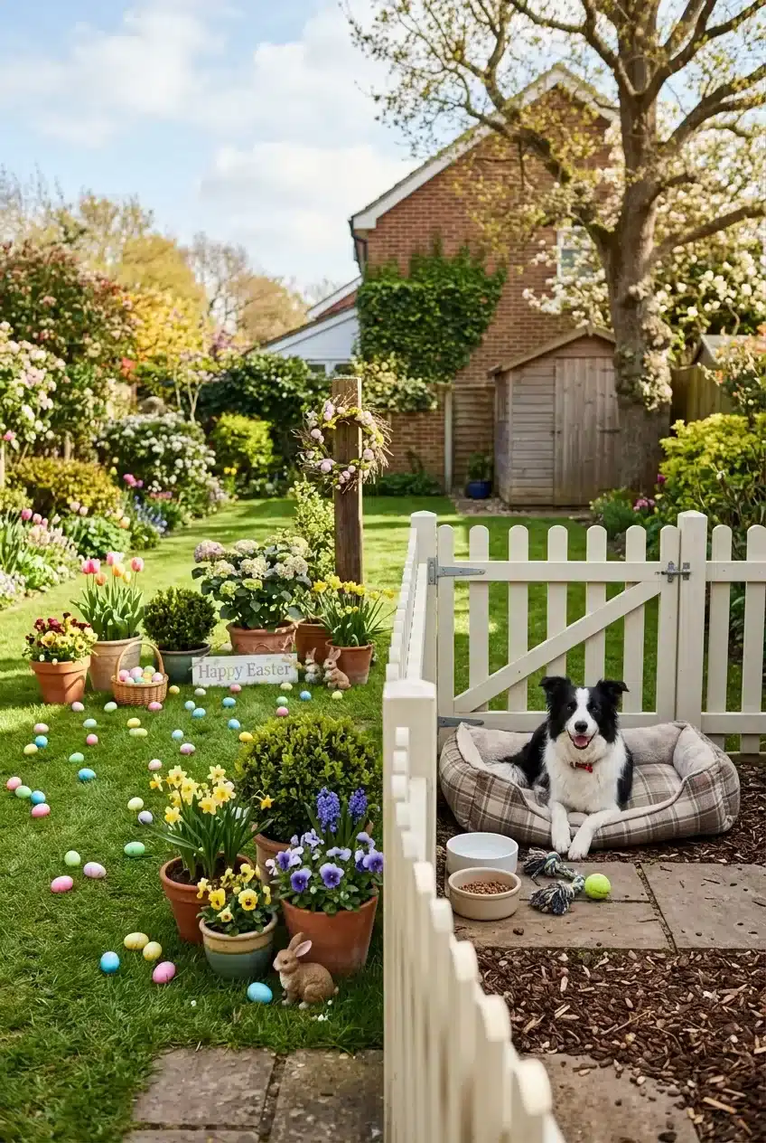 How to Set Up a Pet-Safe Easter Egg Hunt