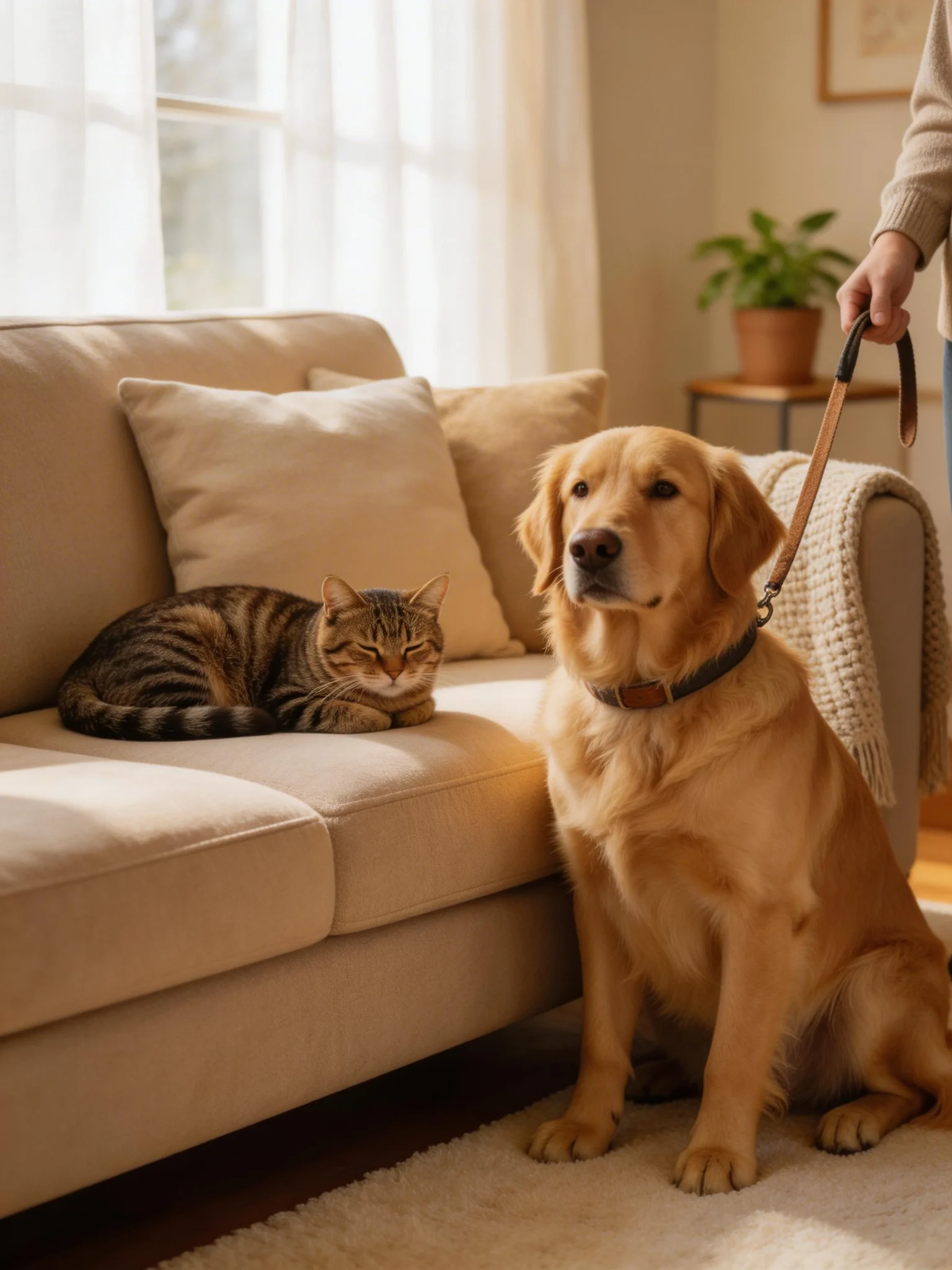 Key Ways to Stop a Dog From Chasing Cats