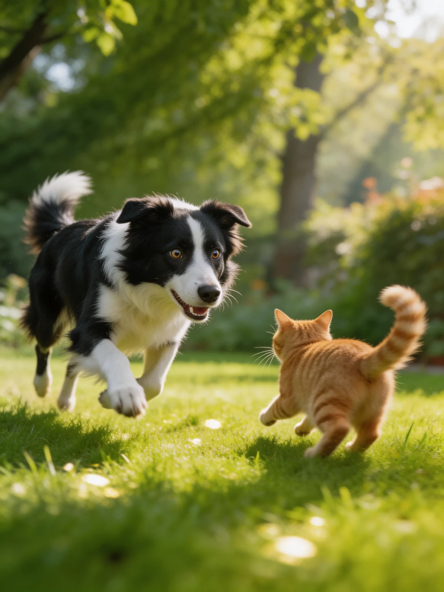 Why Do Dogs Chase Cats?