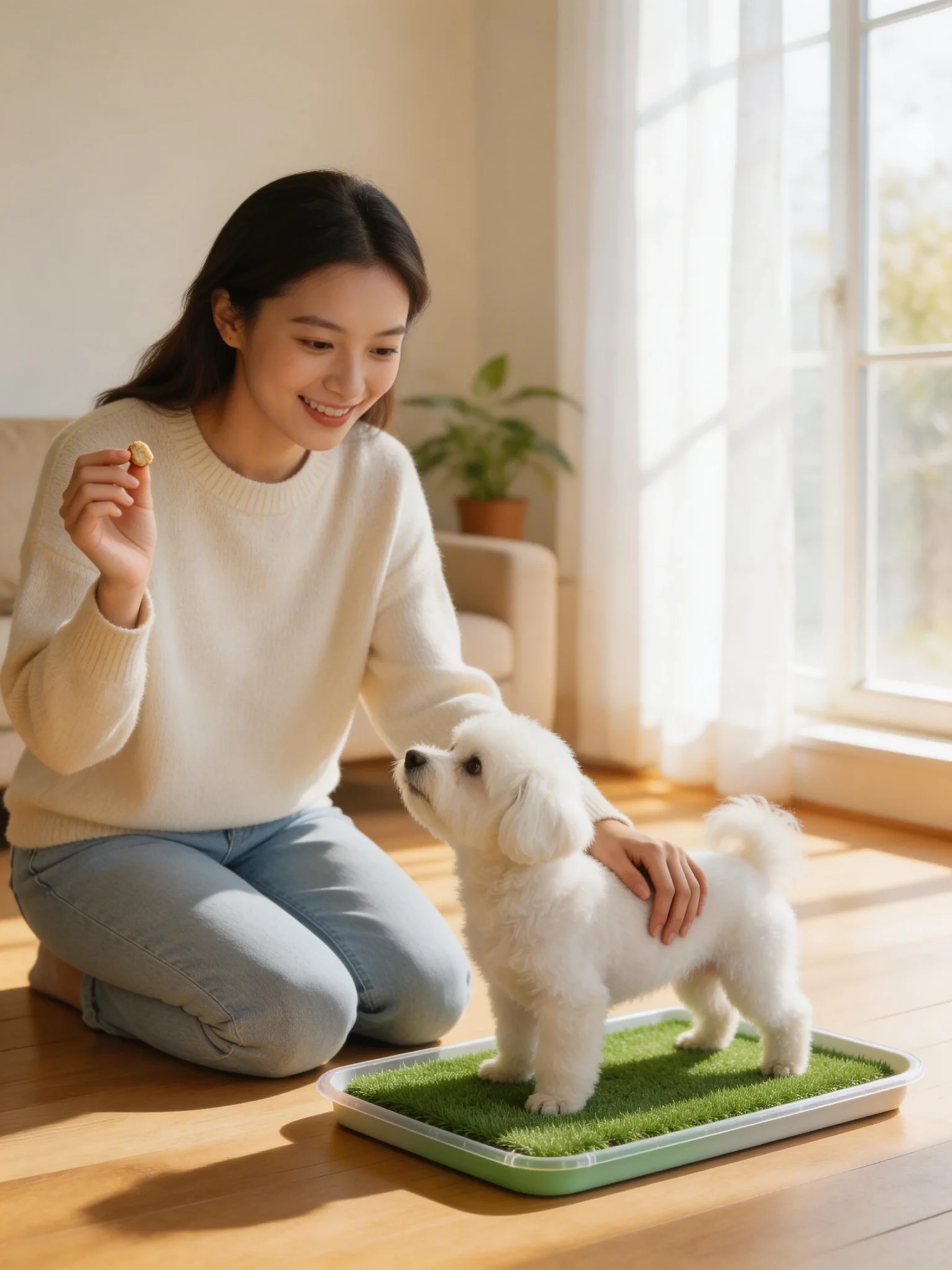 Step-by-Step: Training Your Puppy to Use Fake Grass