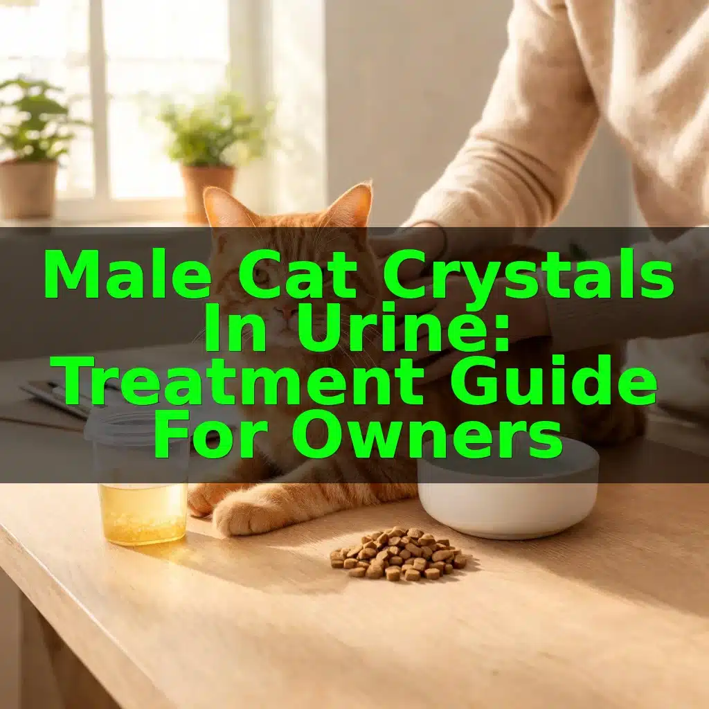 Male Cat Crystals in Urine: Treatment Guide for Owners