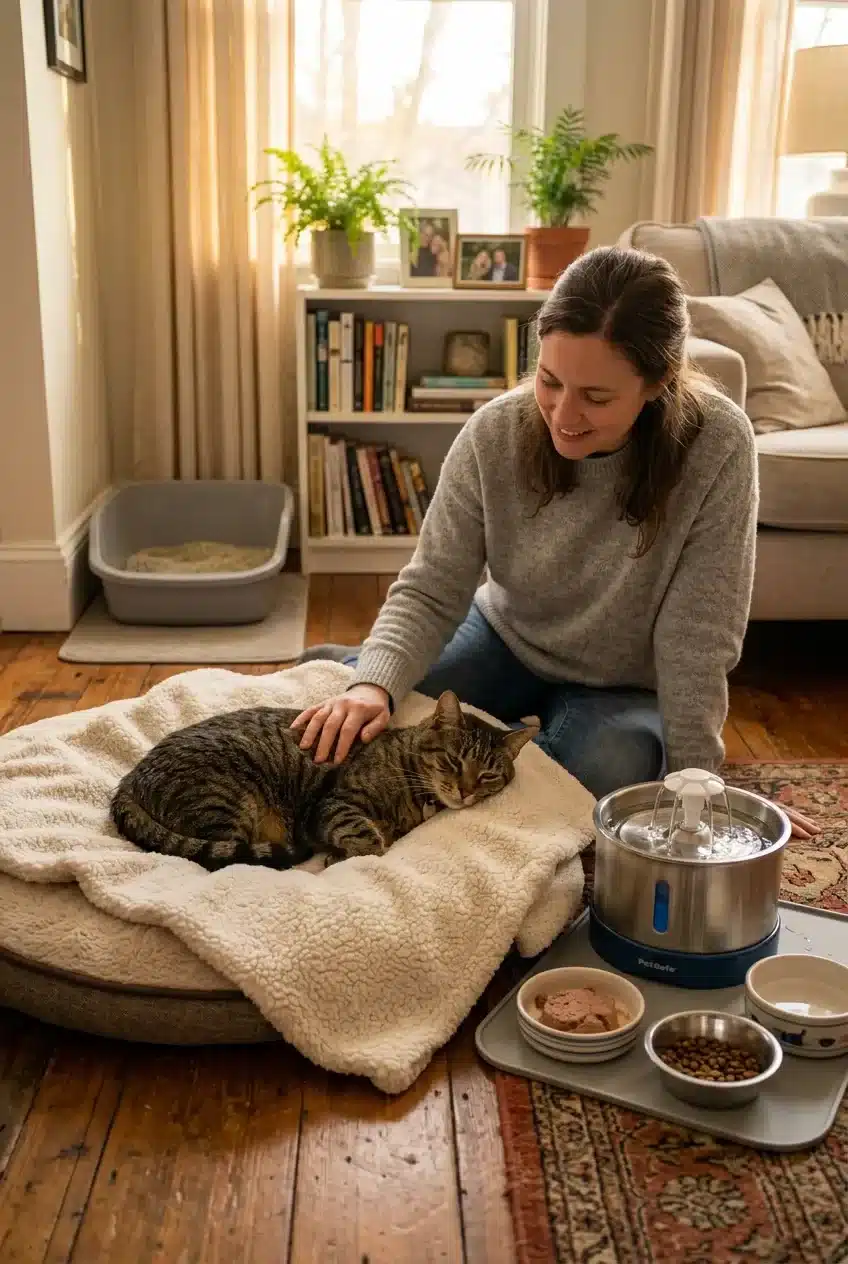 How to Support Your Cat's Recovery at Home