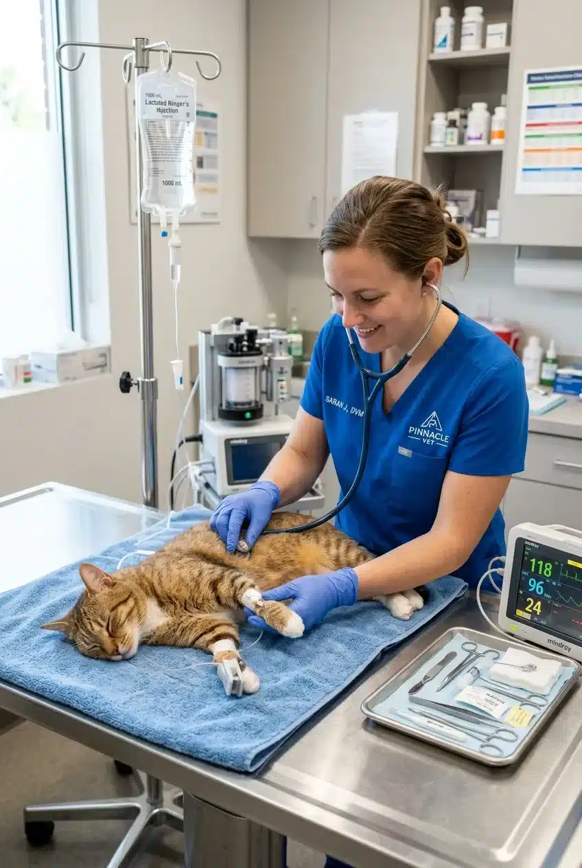 Veterinary Treatment Options for a Blocked Male Cat