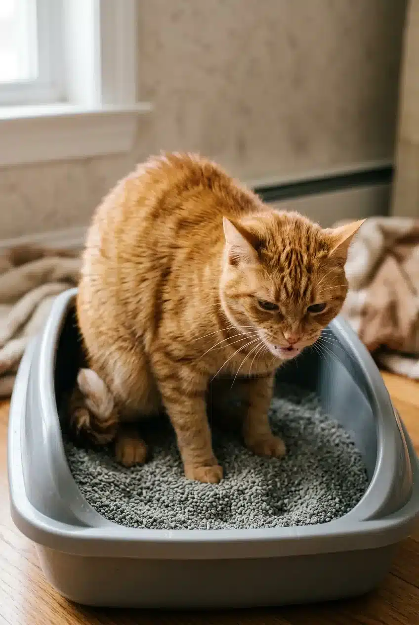 What Are The Male Cat Urinary Blockage Symptoms?