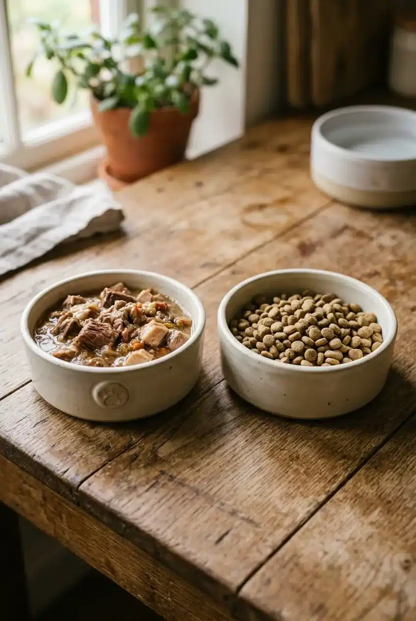 Should cats with hyperthyroidism eat high-protein food or low-iodine food?