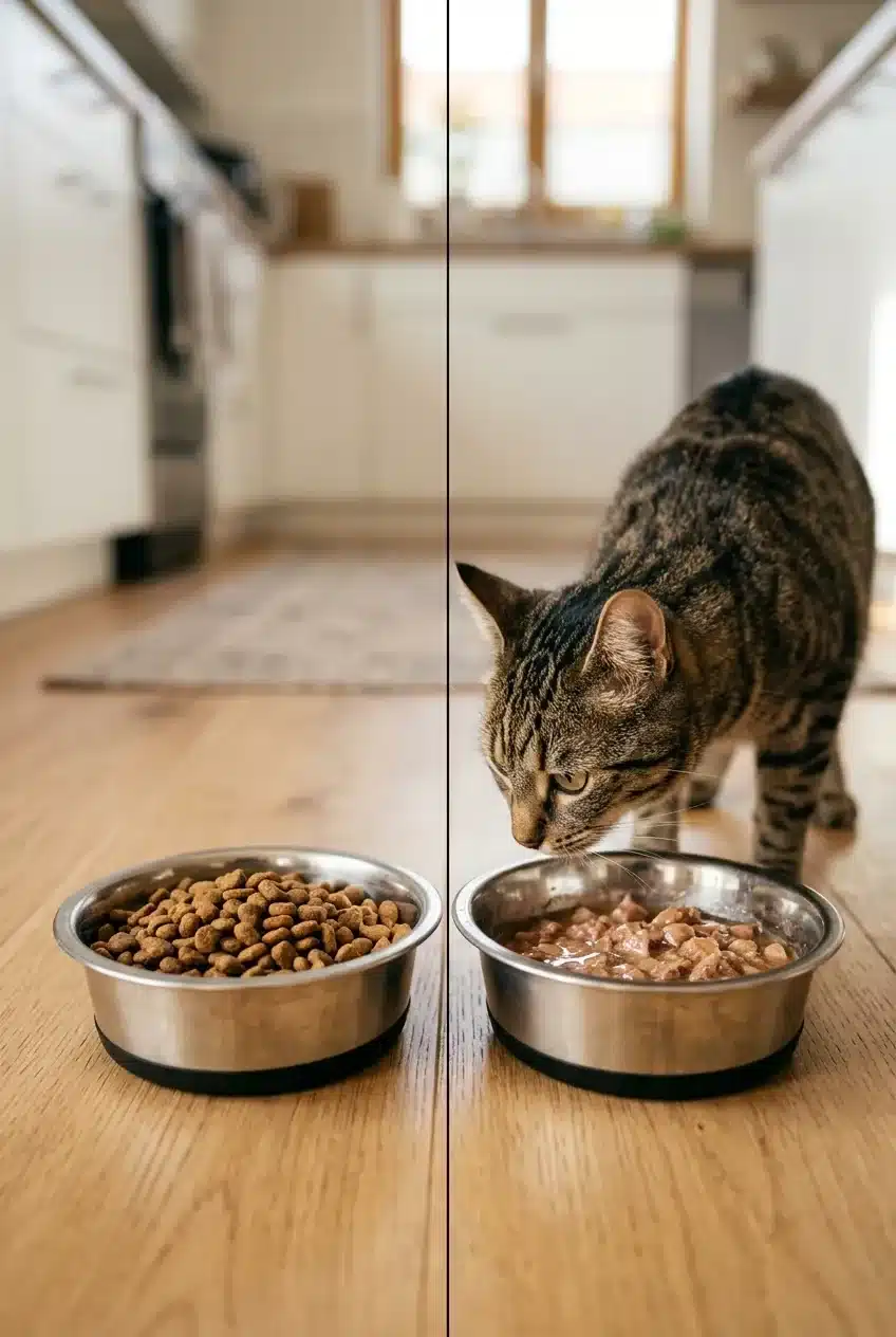Dry Food Versus Wet Food for Hyperthyroid Cats