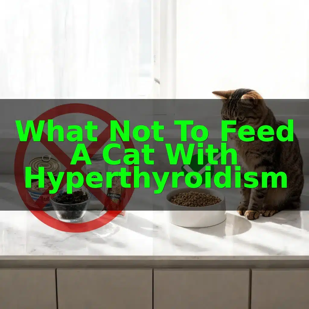 What Not to Feed a Cat With Hyperthyroidism