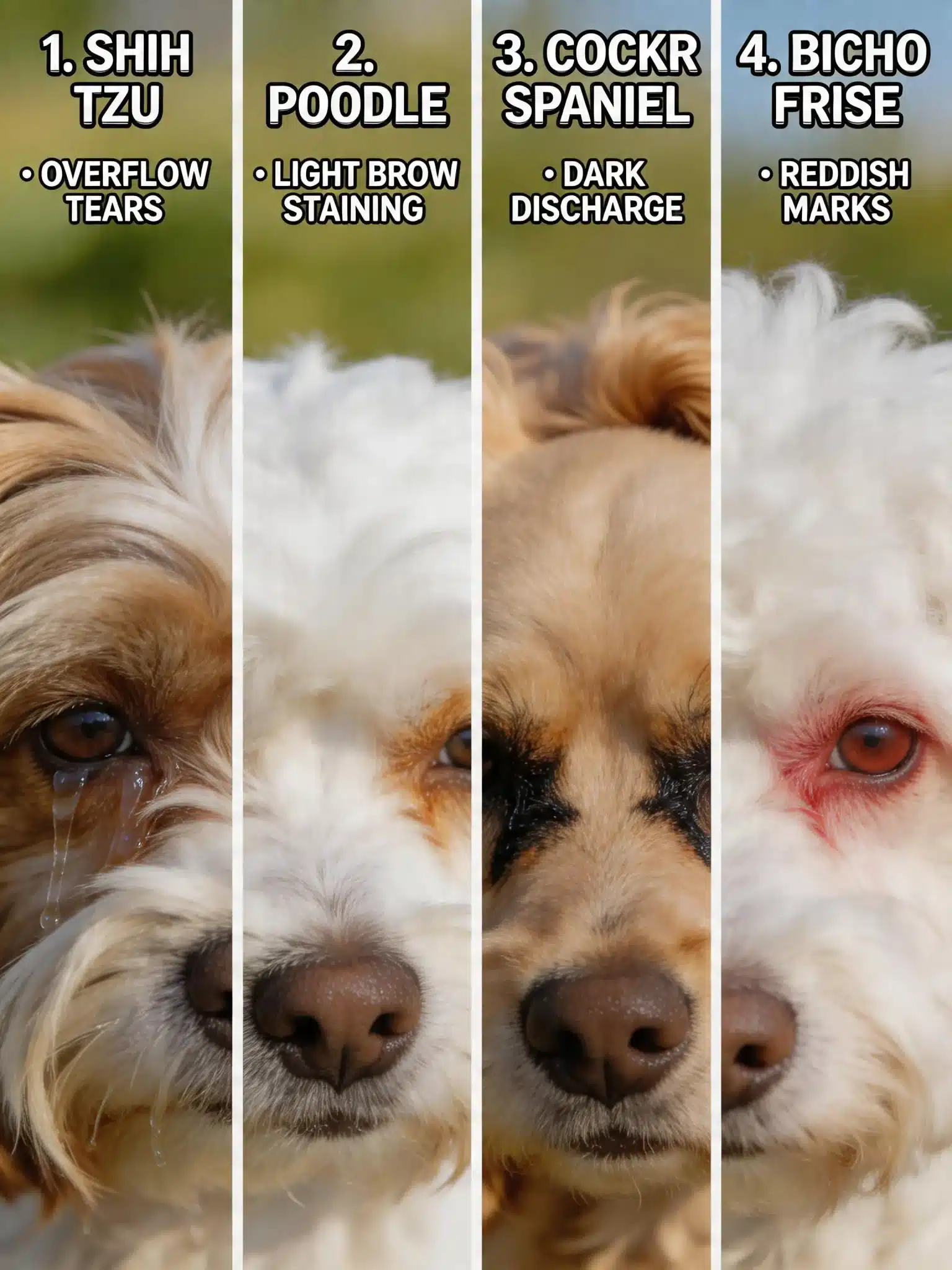 Common Causes Of Dark Spots Under Dog Eyes