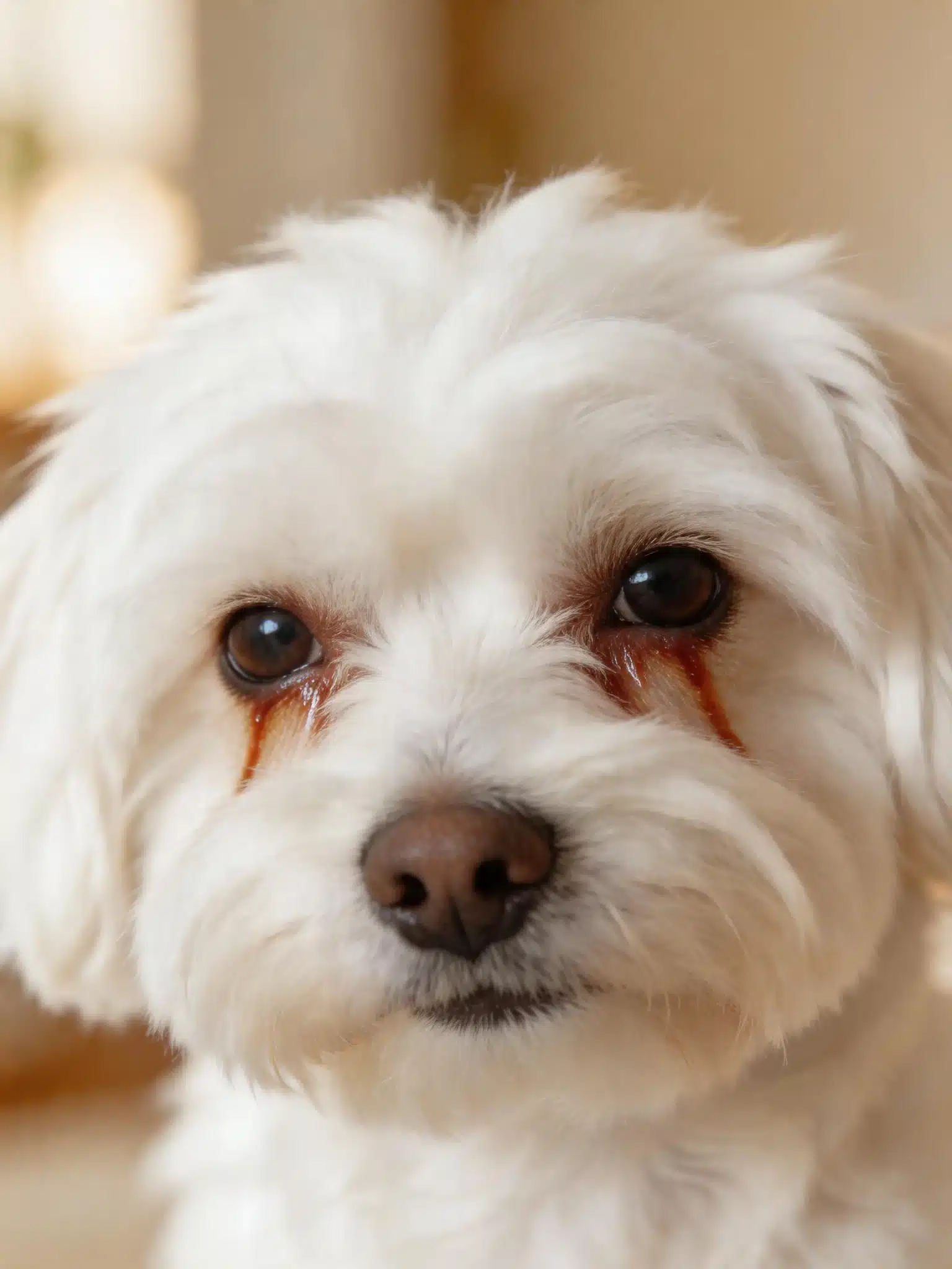 Why Do Dogs Get Dark Spots Under Their Eyes?
