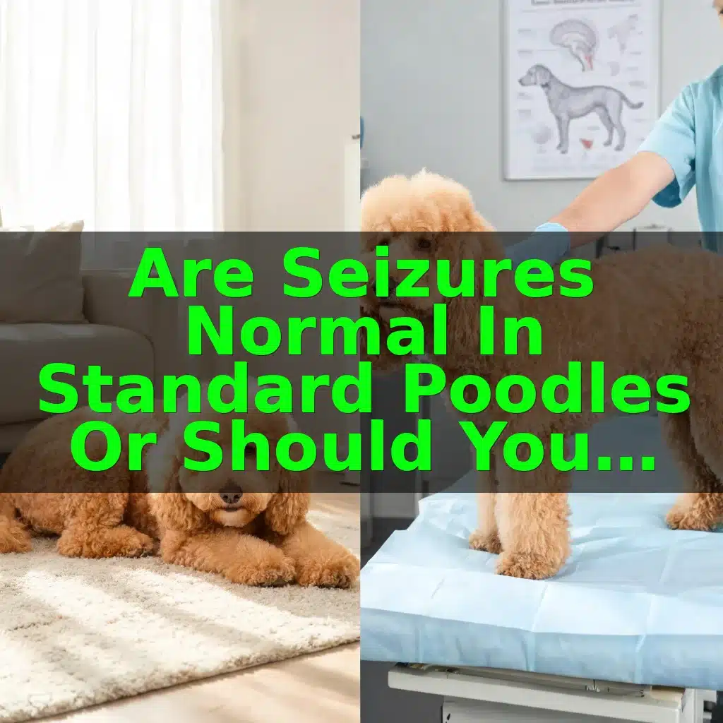 Are Seizures Normal in Standard Poodles or Should You See a Neurologist?