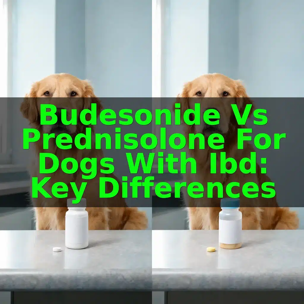 Budesonide vs Prednisolone for Dogs With IBD: Key Differences
