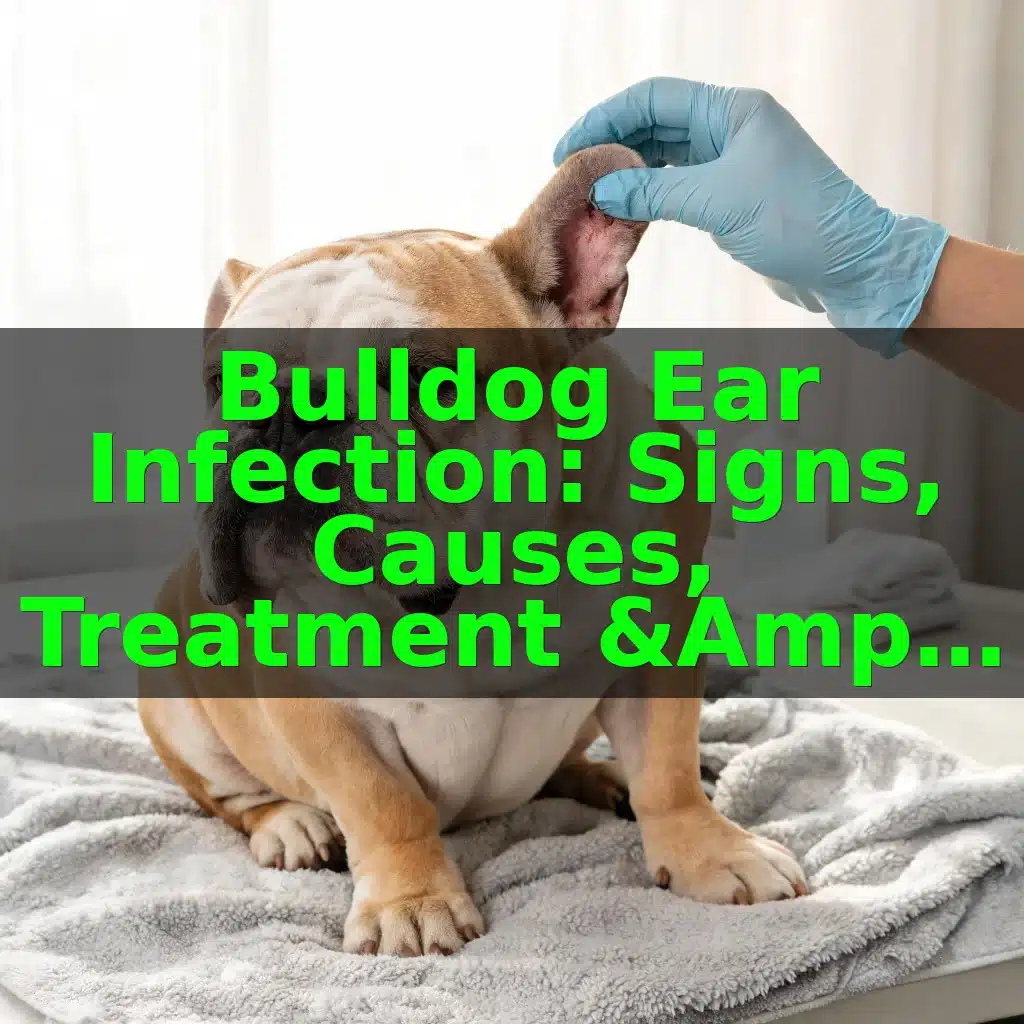 Bulldog Ear Infection: Signs, Causes, Treatment & Prevention