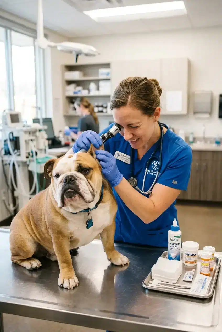 How Are Bulldog Ear Infections Treated?