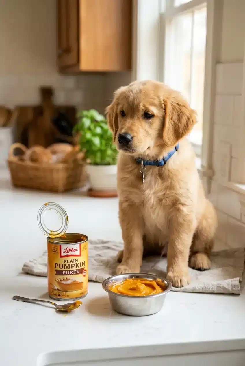 Can I Give My Puppy Plain Canned Pumpkin for Diarrhea?