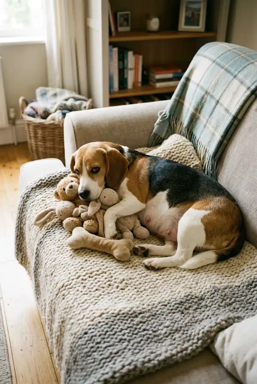 What Are the Symptoms of False Pregnancy in Dogs?